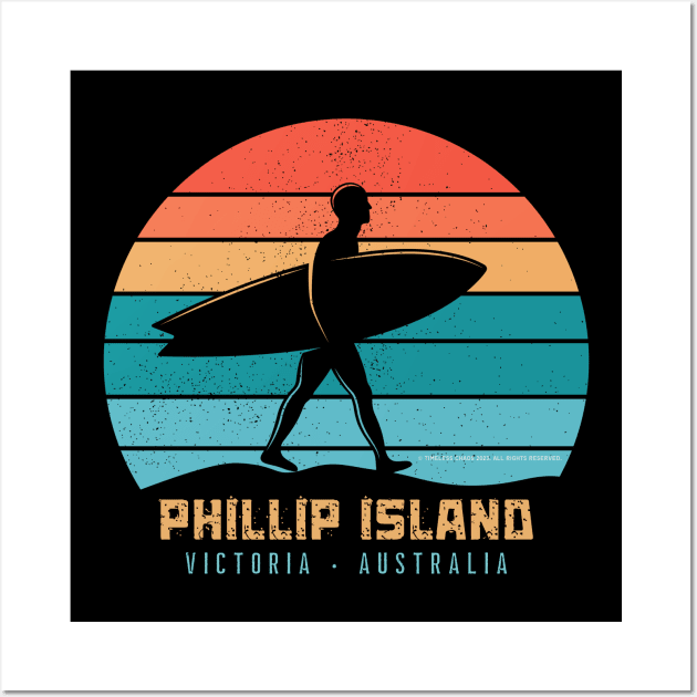 Phillip Island Victoria Australia Surf Wall Art by Timeless Chaos